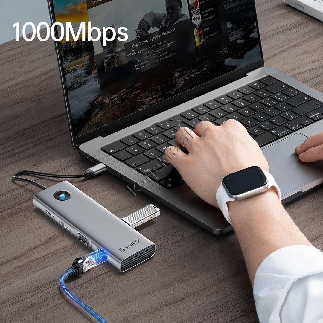 Super Adaptor HUB Type-C Me 10 Porta