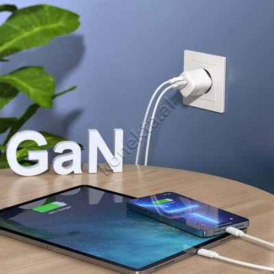 Adaptor Karikimi Fast Charge 33W Me Porte USB-A & Type-C Choetech
