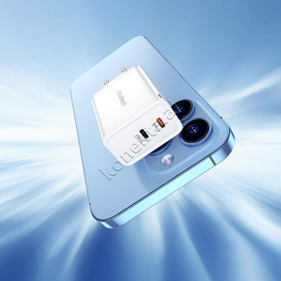 Adaptor Karikimi 65W Me 2 Porta Type-C Choetech