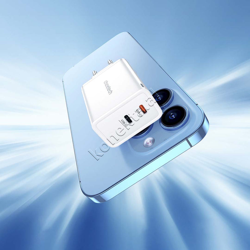 Adaptor Karikimi 65W Me 2 Porta Type-C Choetech