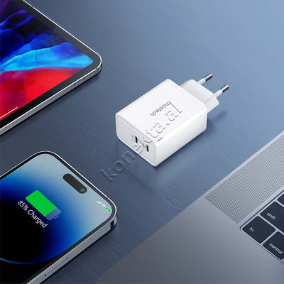 Adaptor Karikimi 65W Me 2 Porta Type-C Choetech