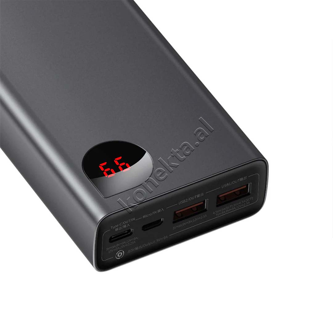 Bateri e Jashtme 20000mAh 65W  PD3.0+QC3.0 Baseus