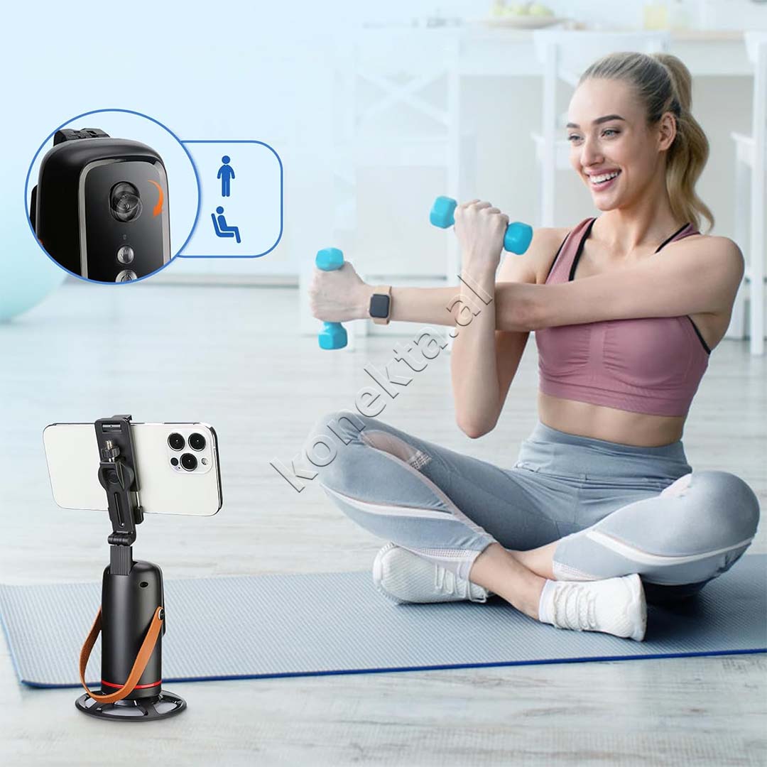 Mbajtese Telefoni Me Sensor Ndjekjeje Inteligjente 360°