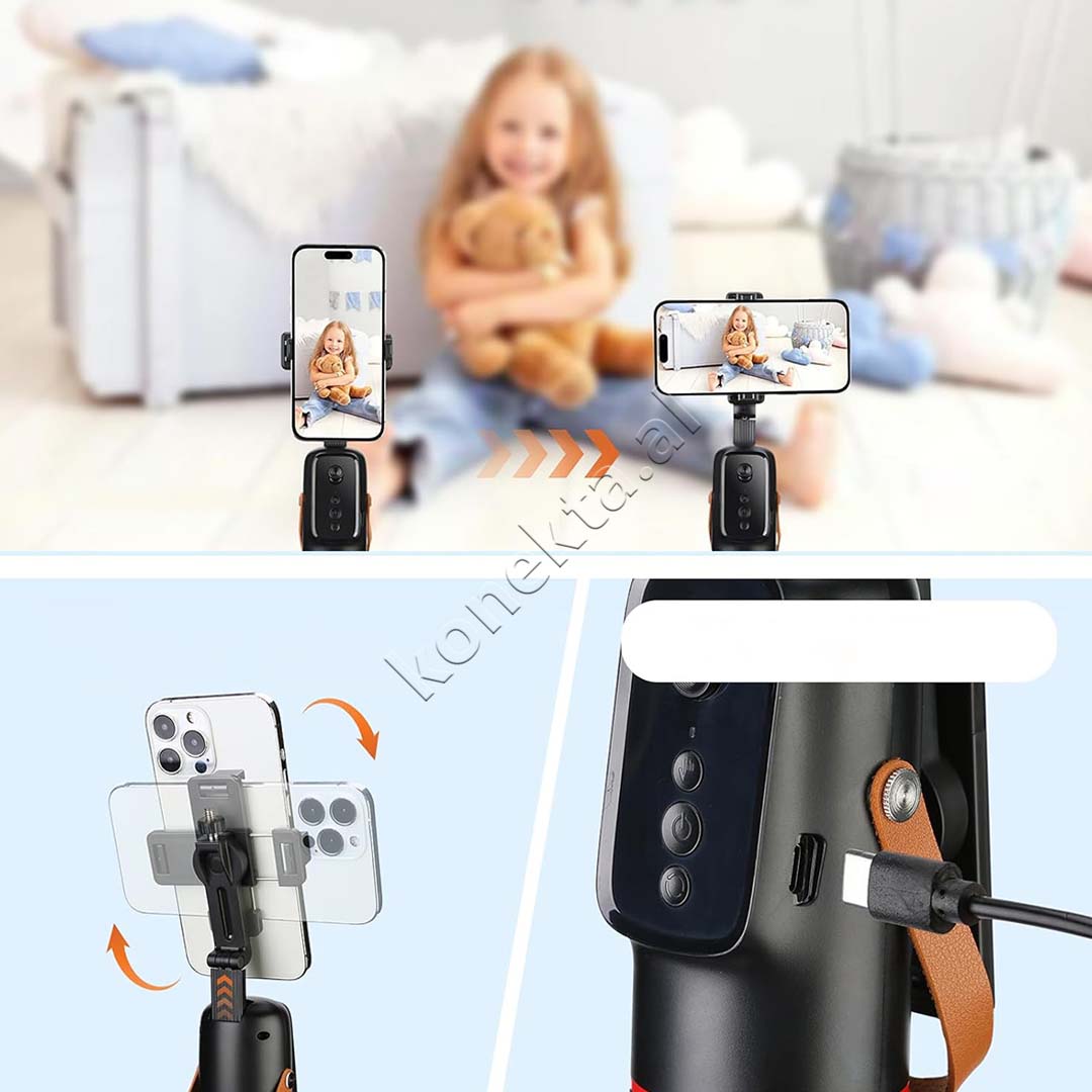 Mbajtese Telefoni Me Sensor Ndjekjeje Inteligjente 360°