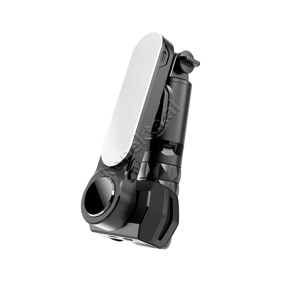 Gimbal (Tripod) Me Rrotullim 360° Dhe Drite LED