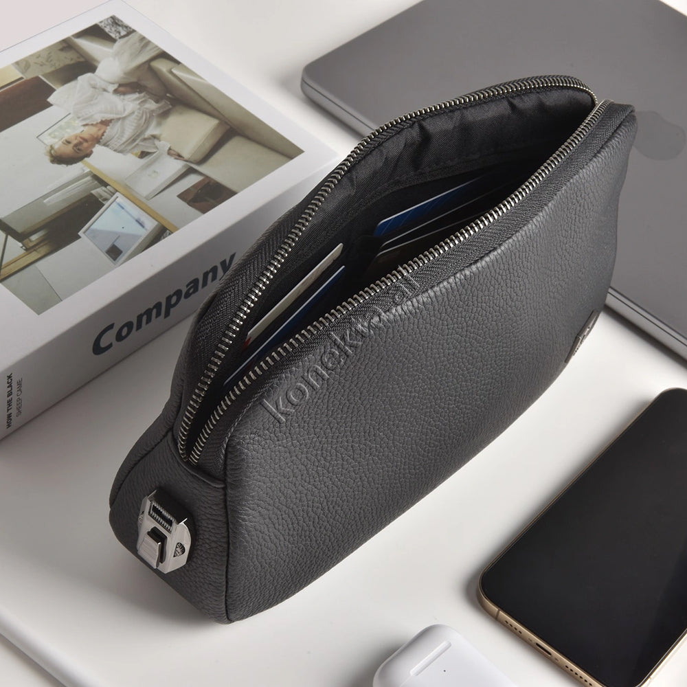 Çantë Dore Lëkure Multifunksionale Moderne Anti-Theft WiWU