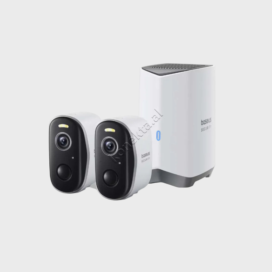 Kamera Sigurie Per Shtepi Outdoor 2K 3MP Baseus N1 Plus