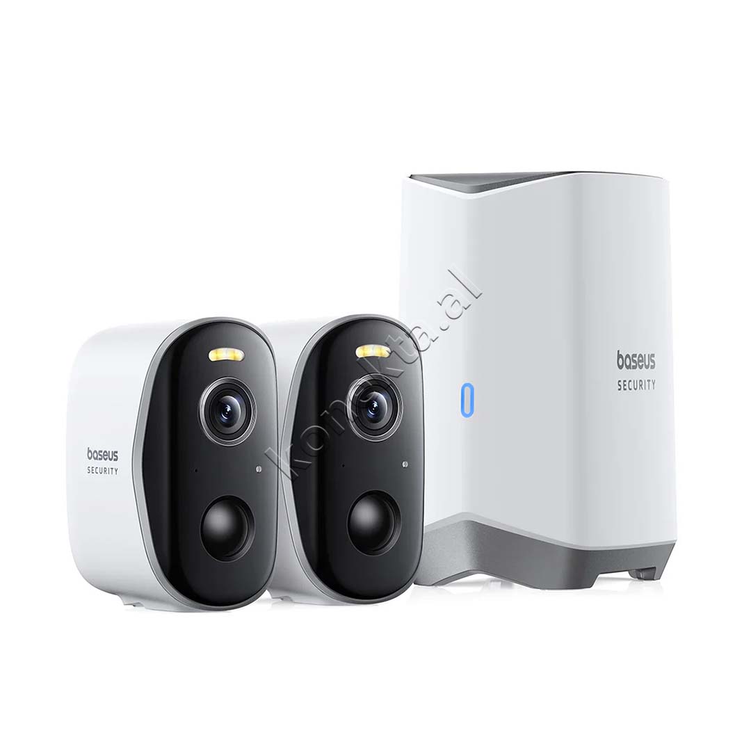 Kamera Sigurie Per Shtepi Outdoor 2K 3MP Baseus N1 Plus