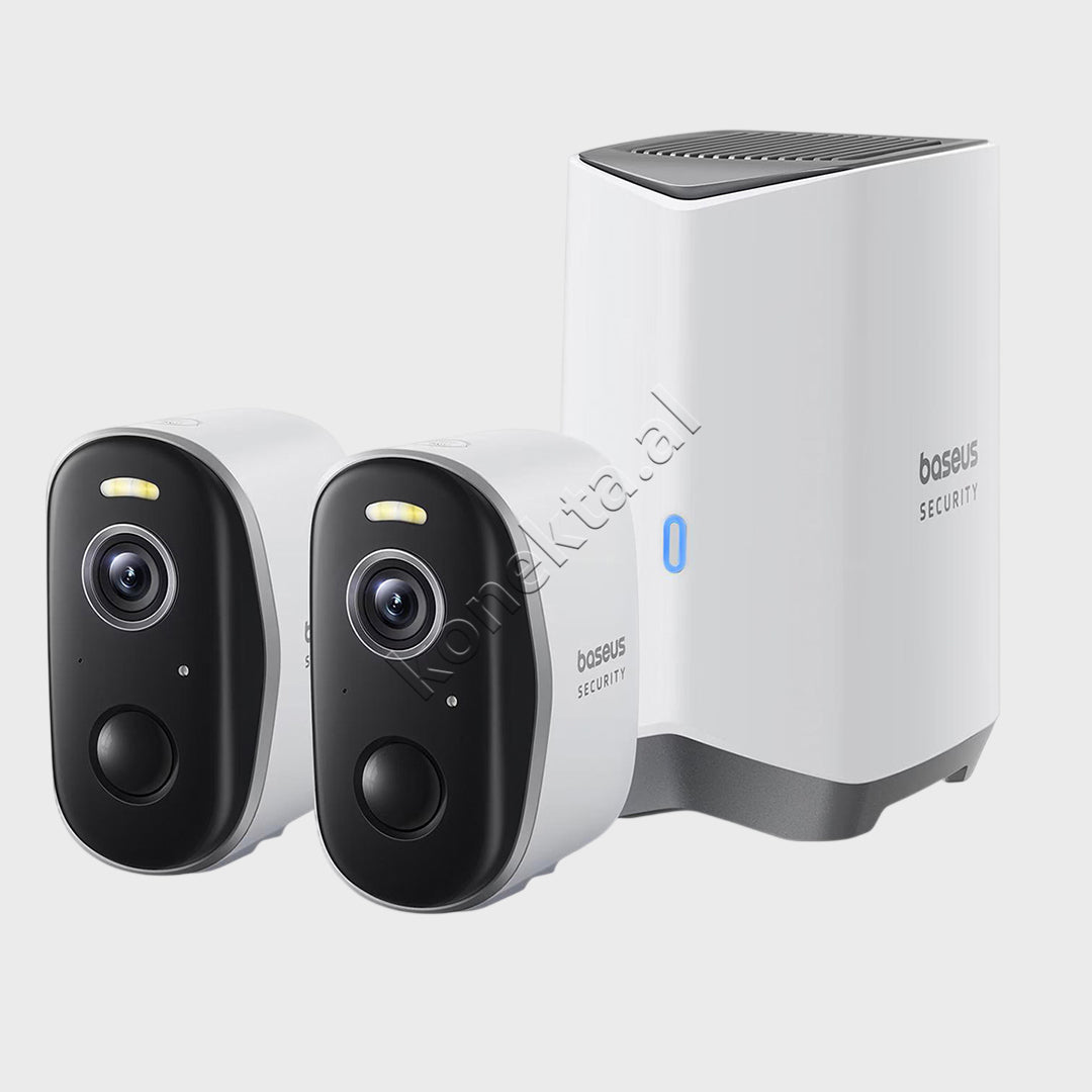 Kamera Sigurie Per Shtepi Outdoor 2K 3MP Baseus N1 Plus