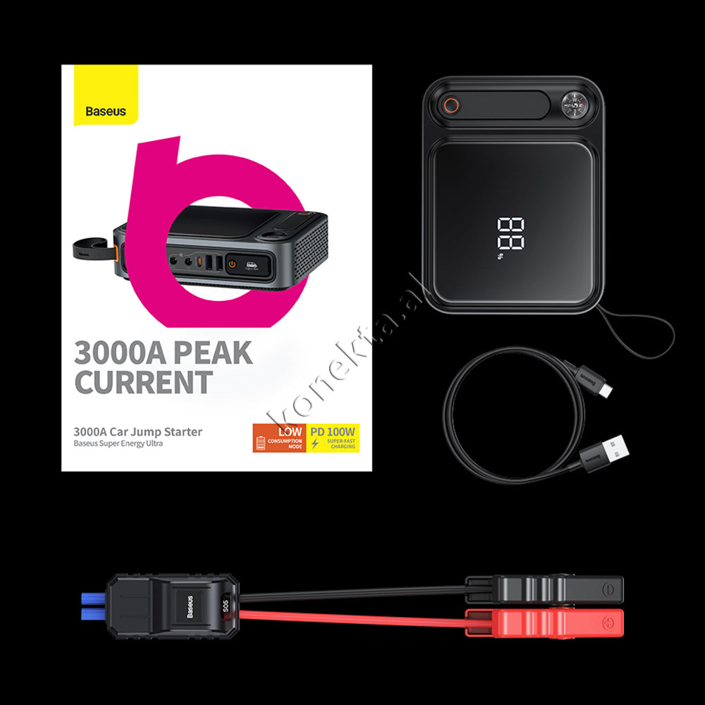 Bateri Jashtme Multifunksionale Starter 26800mAh Qe Ndez Automjete Te Ndryshme Ne Raste Emergjente