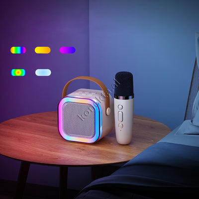 Boks Me Bluetooth Inovativ + Mikrofon Per Karaoke