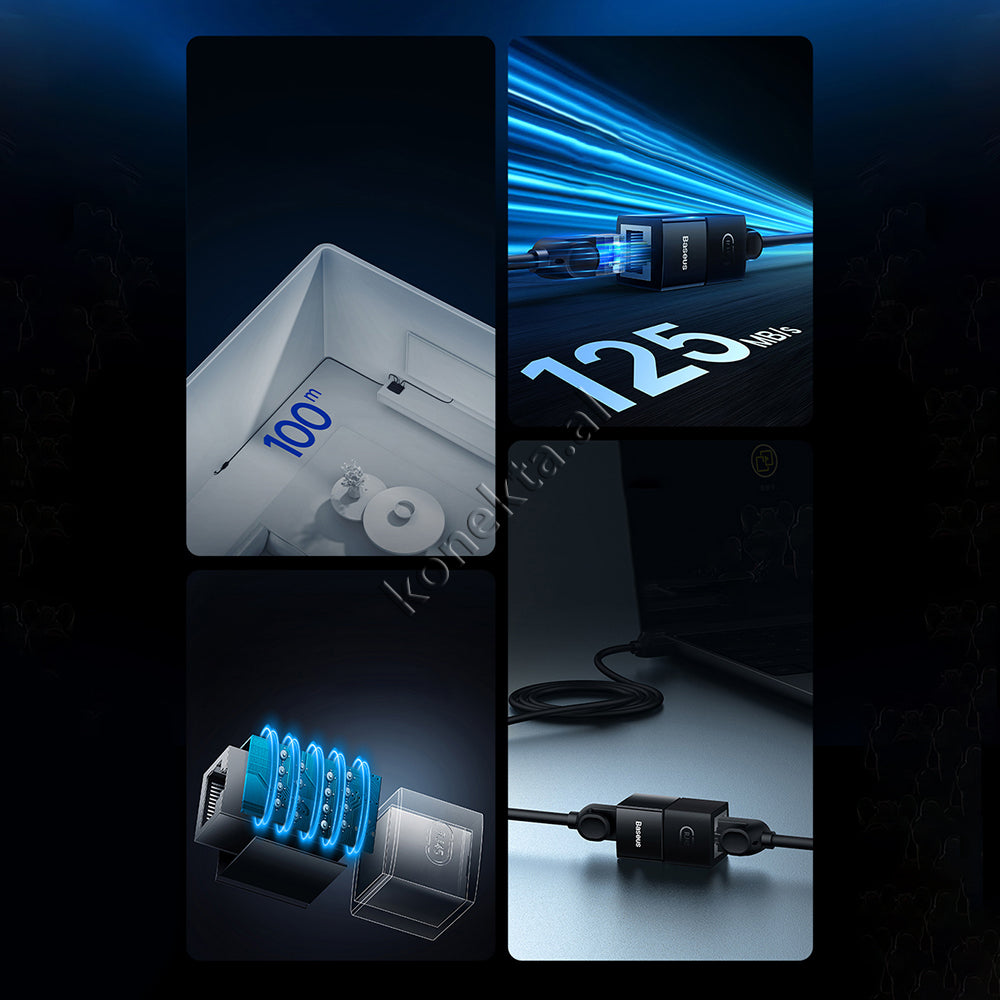 Zgjatues Kabelli Interneti Baseus