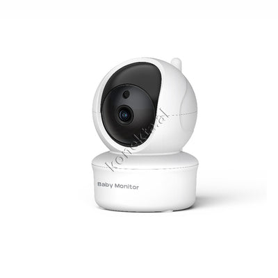 Kamera 360° për Monitorimin e Foshnjës, me Ekran 5 inç, Mikrofon të Integruar, Komunikim i Dyanshëm deri në 300m, Sensor Temperature, Pamje Natën