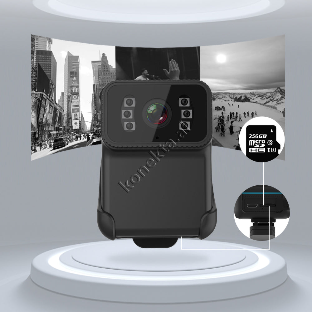 Kamera Trupi Multifunksionale me Kapëse