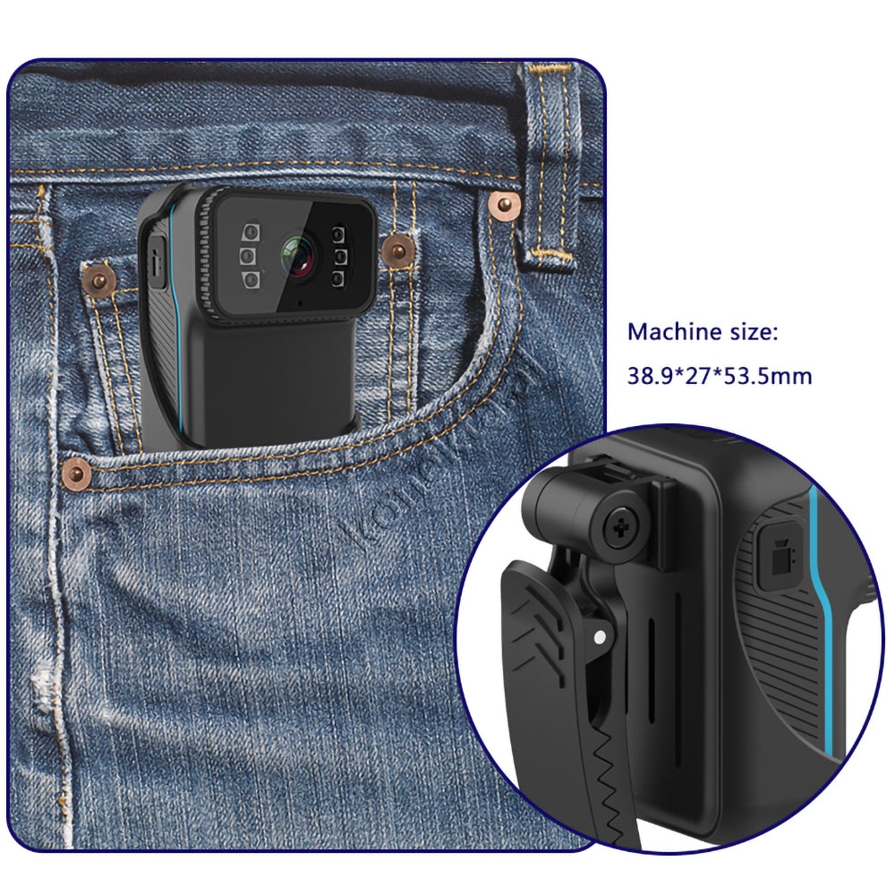 Kamera Trupi Multifunksionale me Kapëse