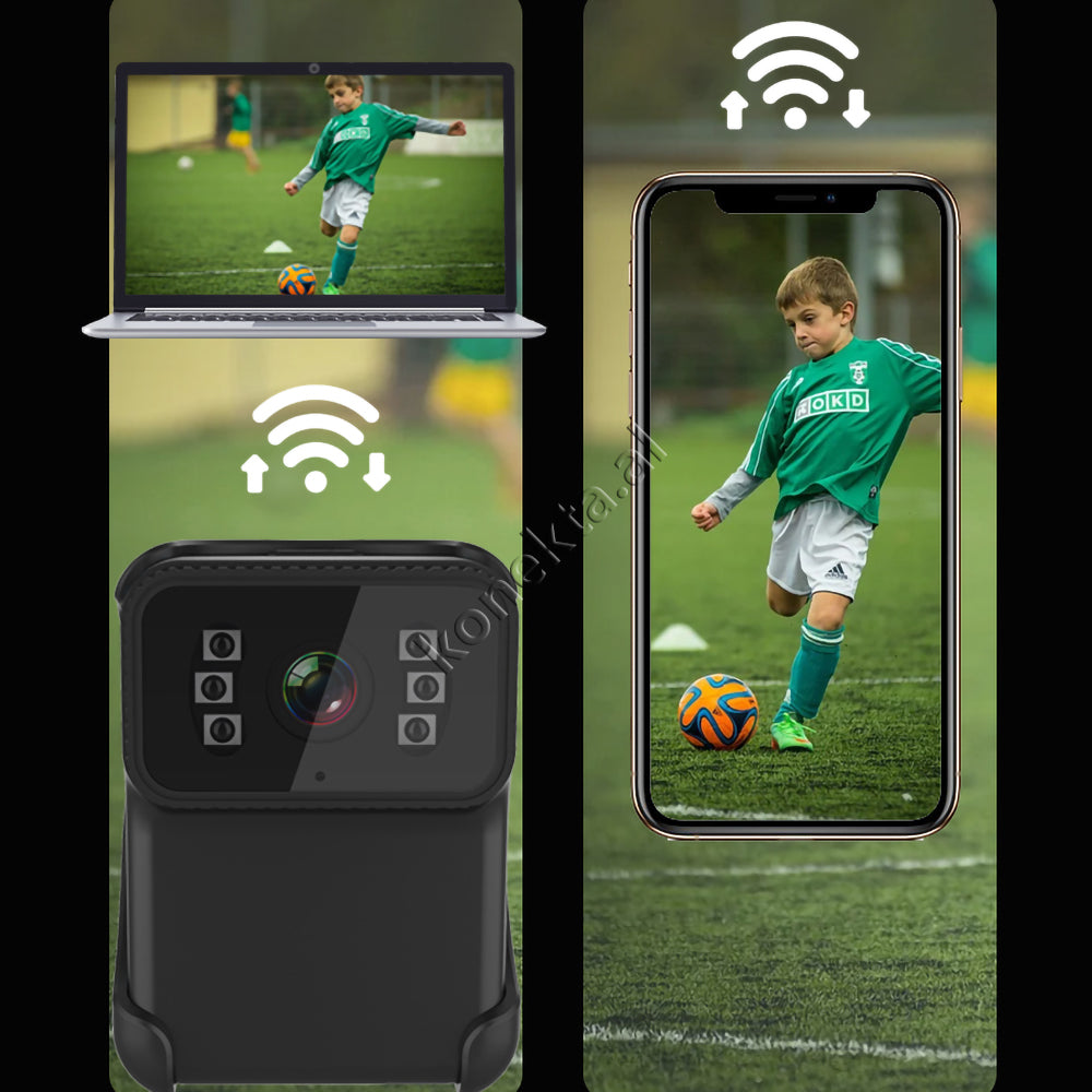 Kamera Trupi Multifunksionale me Kapëse