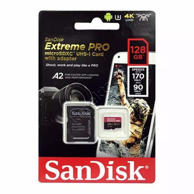 Karte Memorie 64GB/128GB Extreme Pro Micro SDXC UHS-I Me Adaptor SanDisk