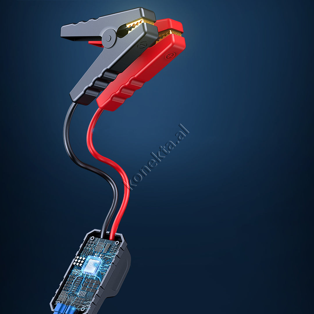 Bateri E Jashtme Multifunksionale Starter 12000mAh Qe Ndez Automjete Te Ndryshme Ne Raste Emergjente