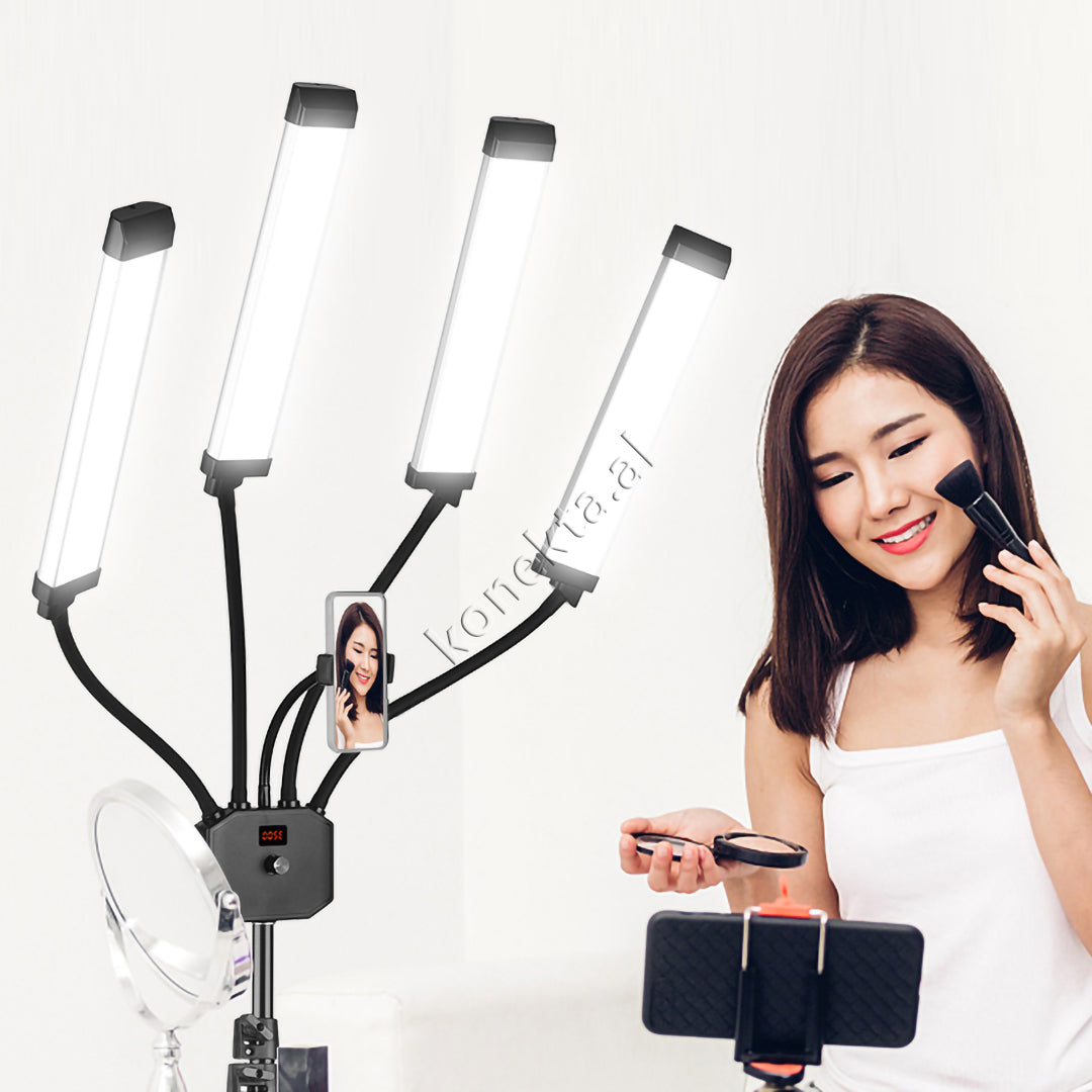 Trekembesh (Tripod) Si Peme Me 4 Drita LED Te Lakueshme