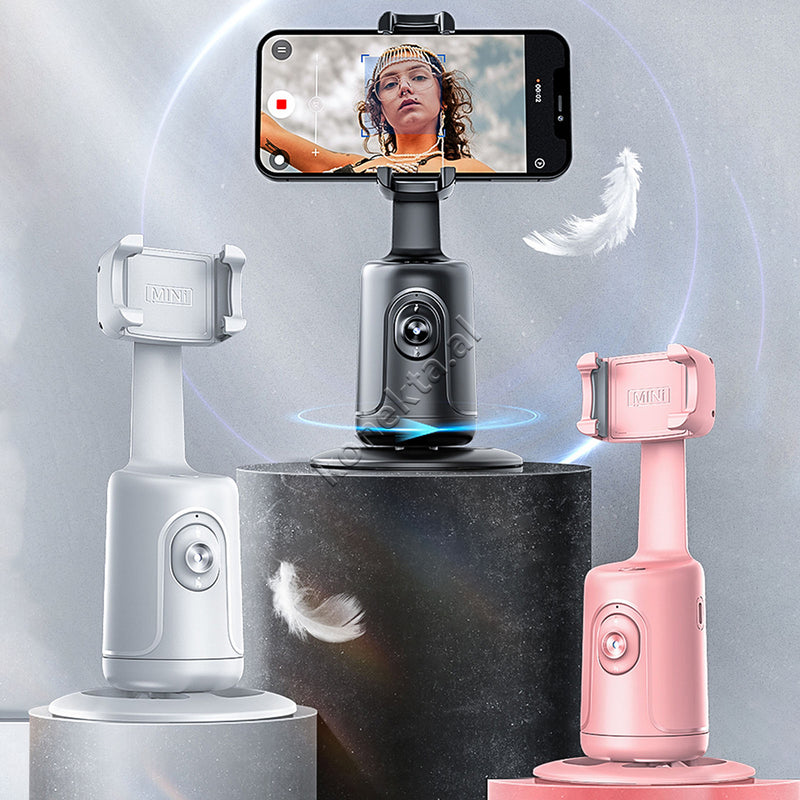 Mbajtese Telefoni Me Sensor Ndjekjeje Inteligjent 360° Per Tripod / Selfie Stick