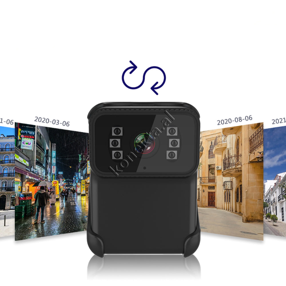 Kamera Trupi Multifunksionale me Kapëse