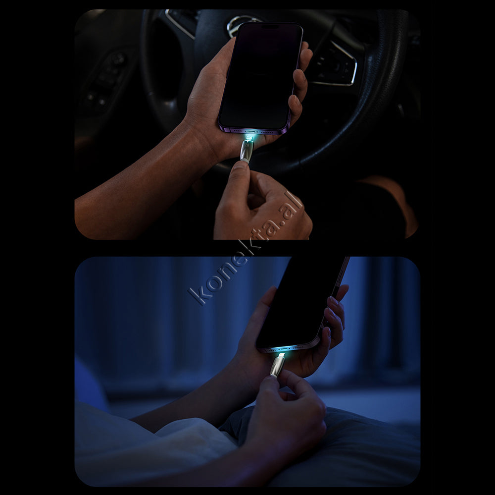 Kabell Karikimi Baseus USB Ne Lightning & Type-C