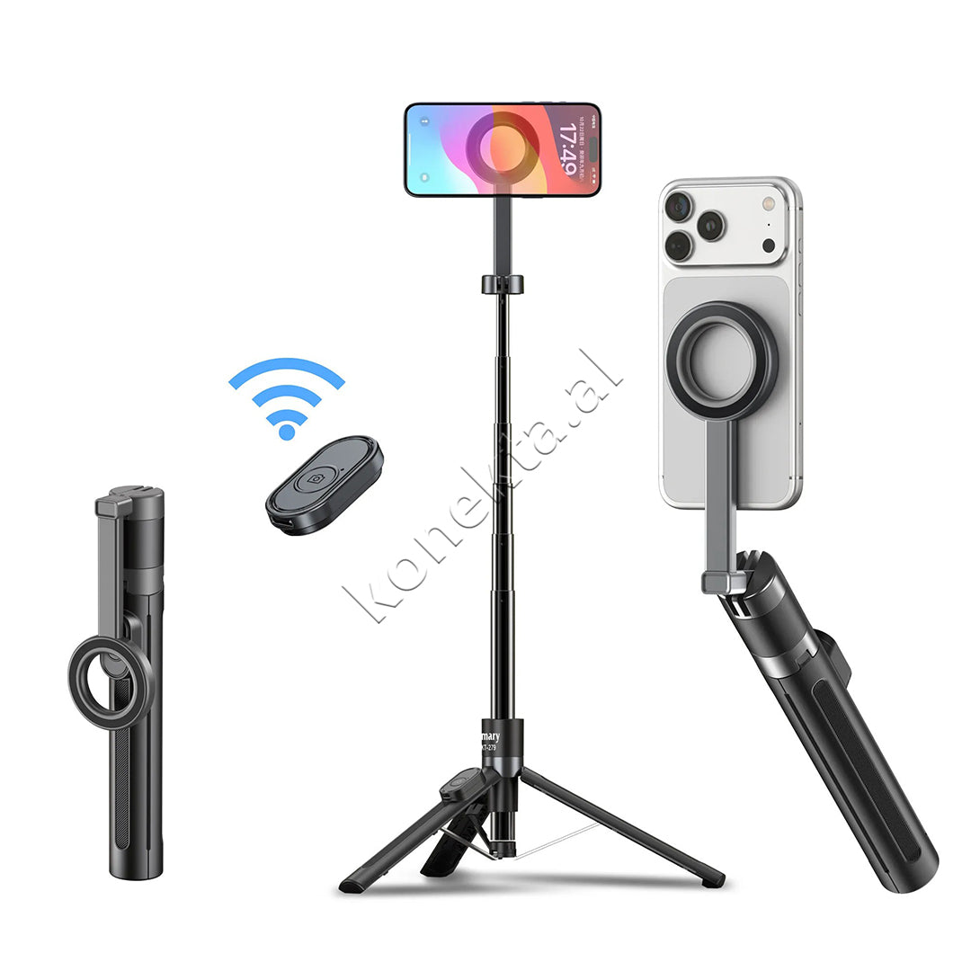 Selfie Stick Dhe Tripod Magnetik MagSafe 154cm Me Telekomande Jmary