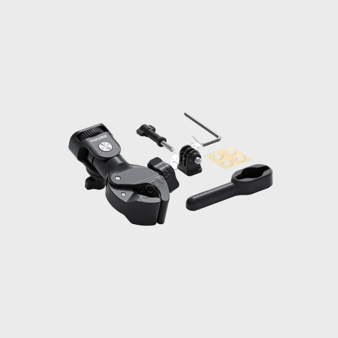 Set Per Montimin E Kameres Ne Motorr Dhe Biciklete Insta360 Heavy Duty Clamp