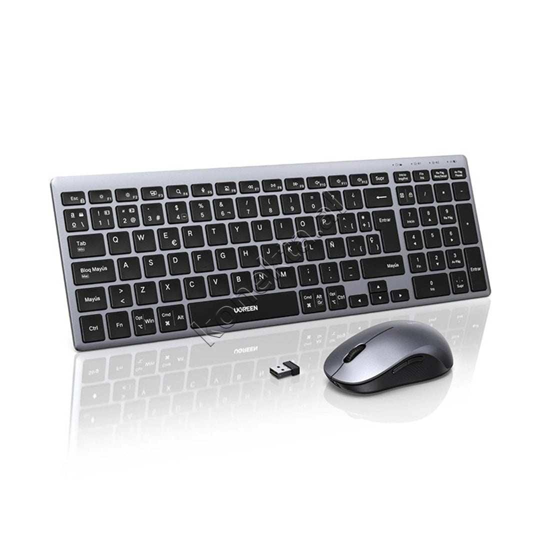 Set Tastiere Dhe Maus Wireless Bluetooth Ugreen