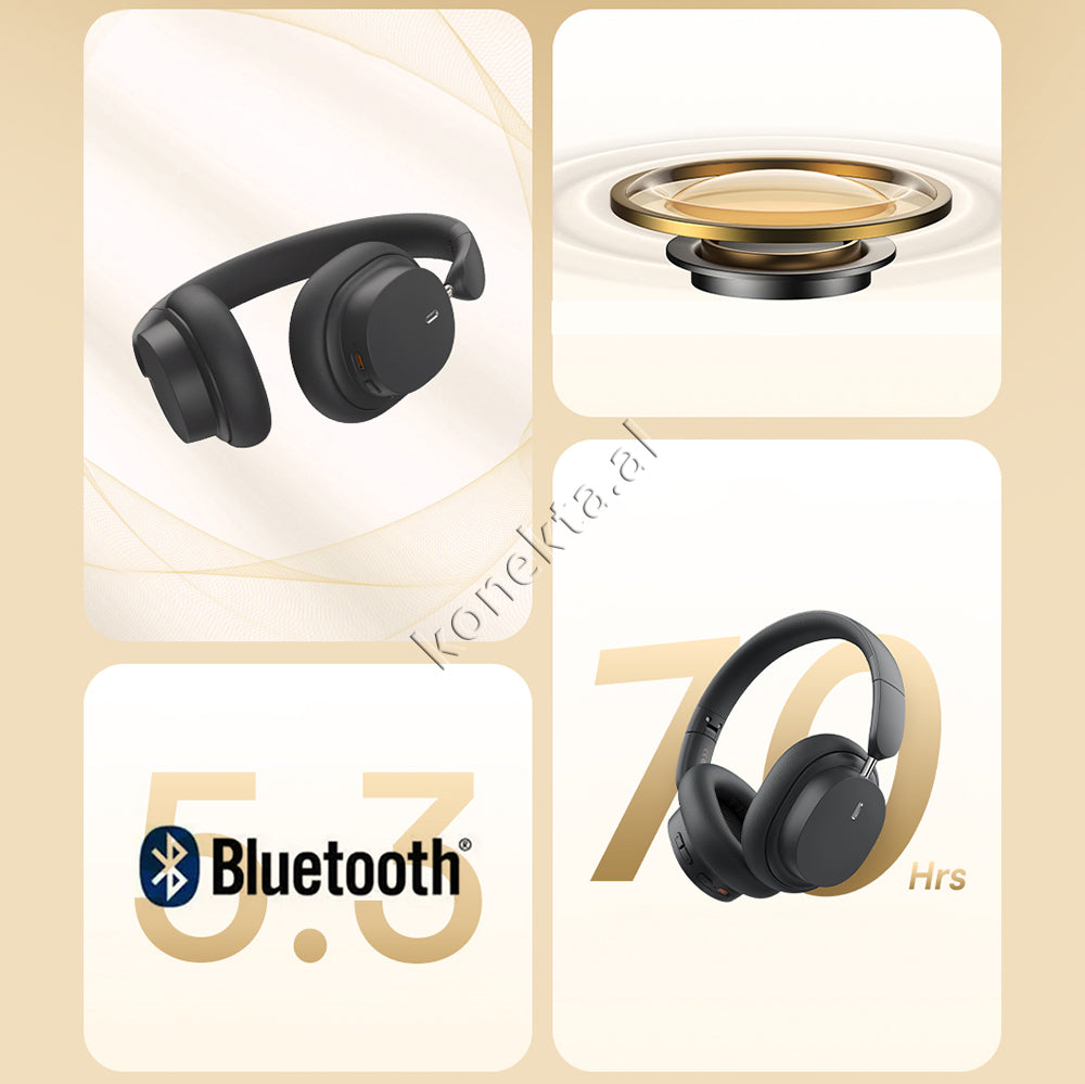 Kufje Headphones Me Bluetooth Baseus Bowie D05