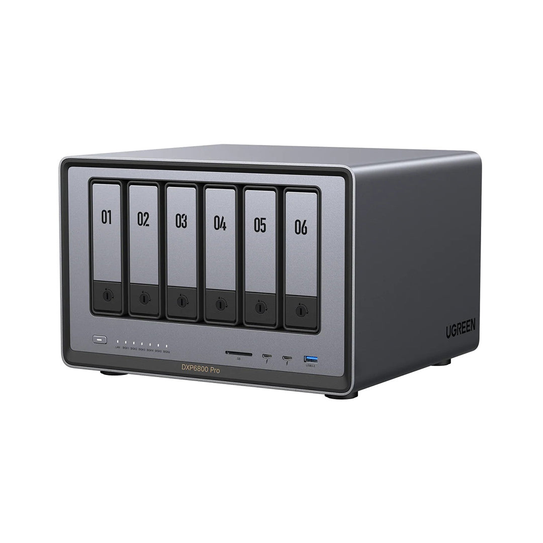 Sistem NAS Ugreen Me 6 Porta Per HDD Dhe SSD DXP6800 Pro