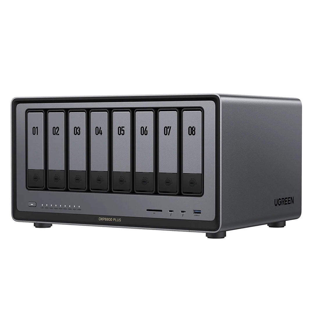 Sistem NAS Ugreen Me 8 Porta Per HDD Dhe SSD DXP8800 Plus