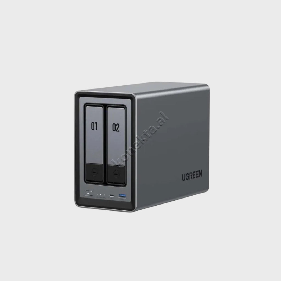Sistem Nas Ugreen Me 2 Porta Per Ruajtjen Dhe Leximin E HDD-ve