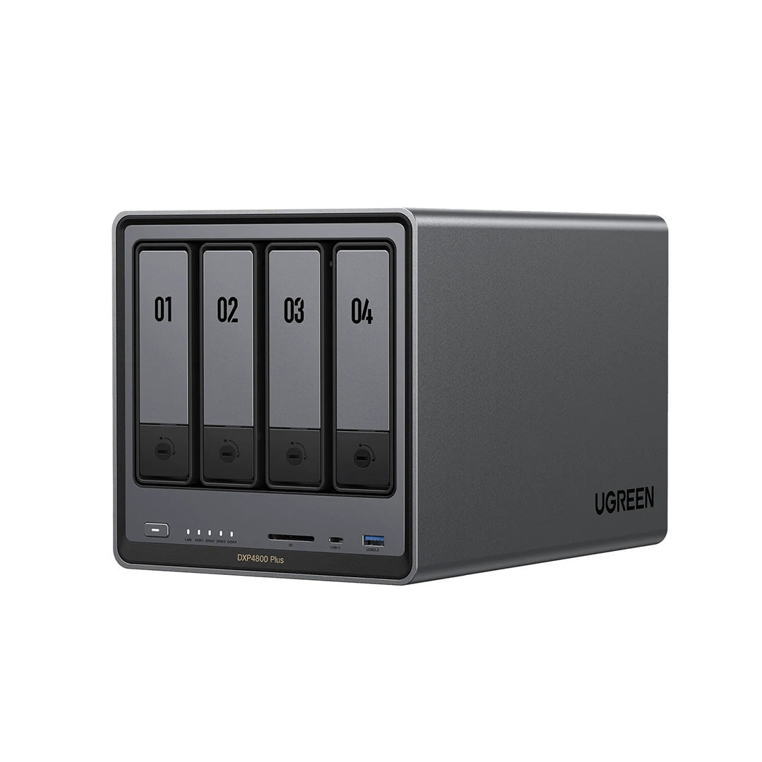 Sistem Nas Ugreen Me 4 Porta Per Ruajtjen Dhe Leximin E HDD-ve DXP4800 Plus