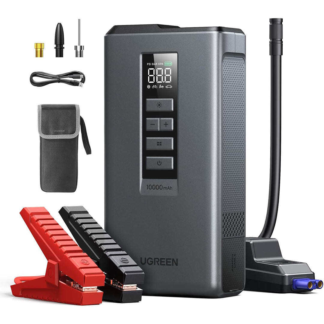 Starter Automjeti, Kompresor Dhe Powerbank 3 Ne 1 Ugreen