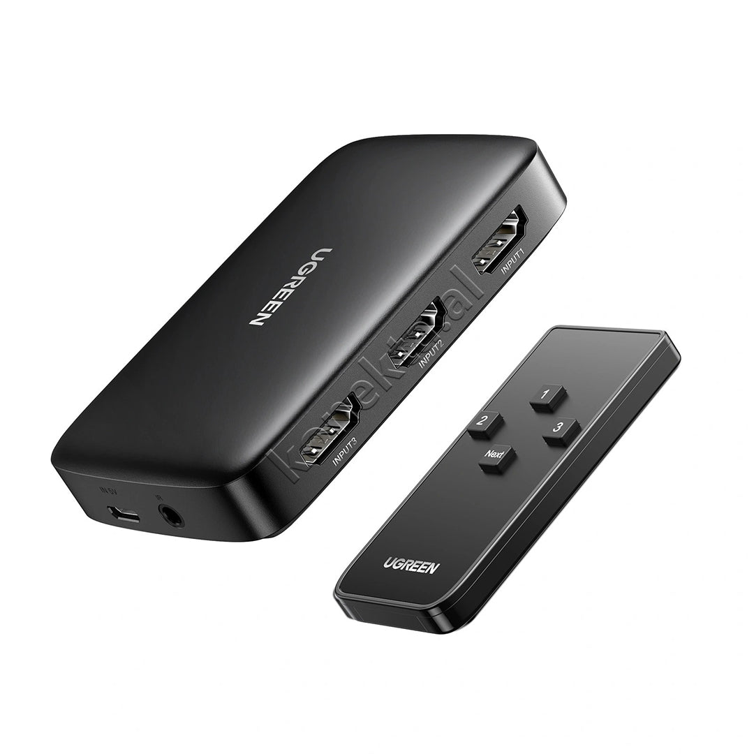 Switch HDMI 3 Ne 1 4K@30Hz Ugreen