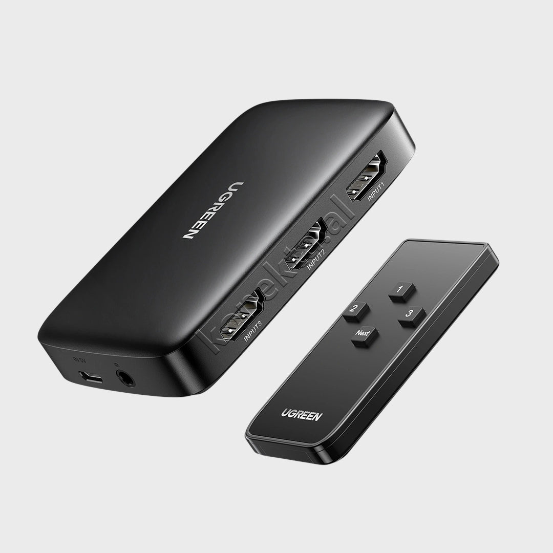 Switch HDMI 3 Ne 1 4K@30Hz Ugreen