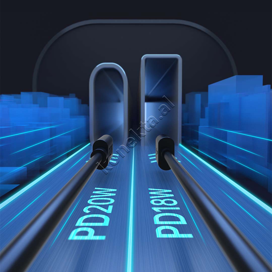 Adaptor Karikimi 38W Per Makine Me 2 Porta Usb-A + Type-C Choetech