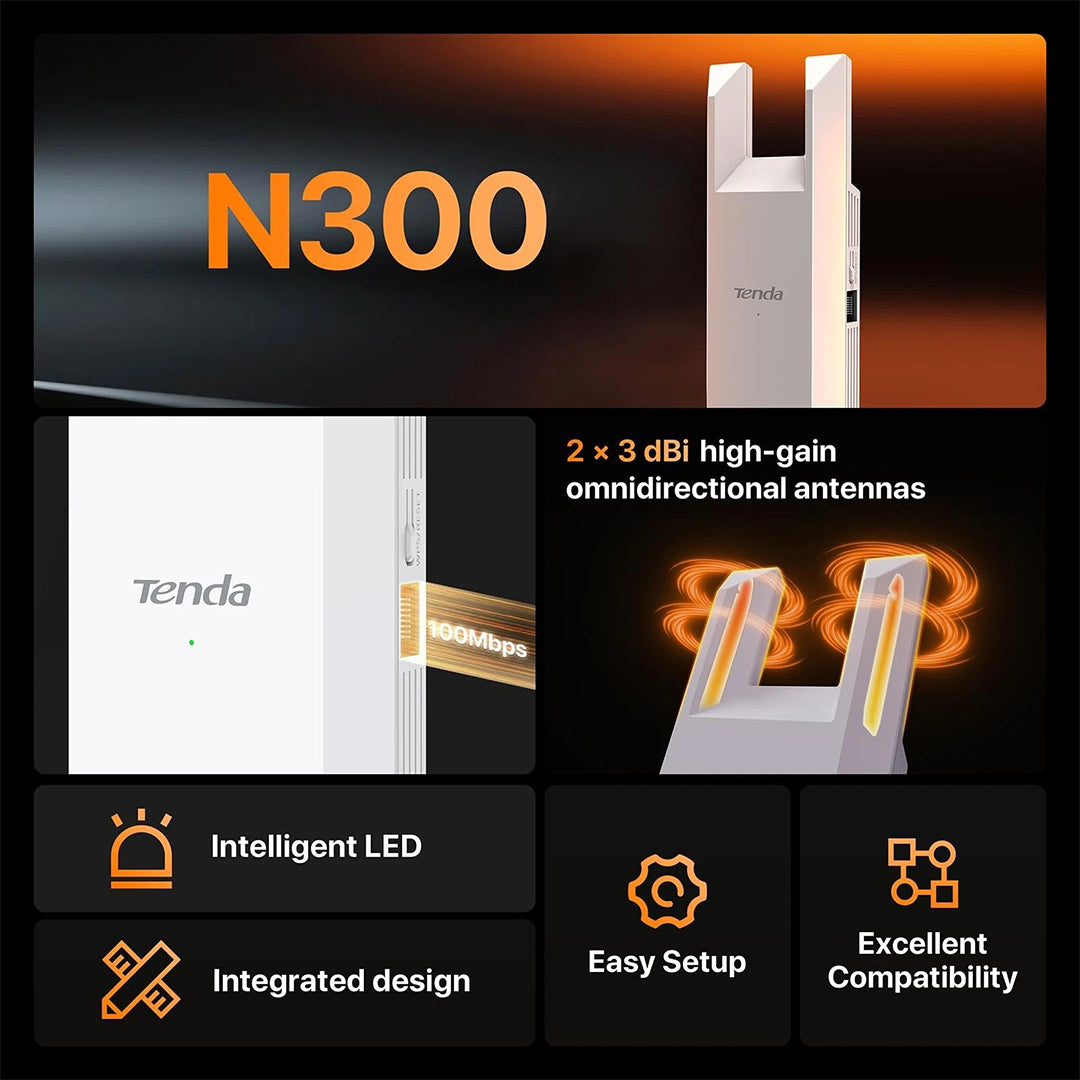 Perforcues WiFi Tenda Universal N300