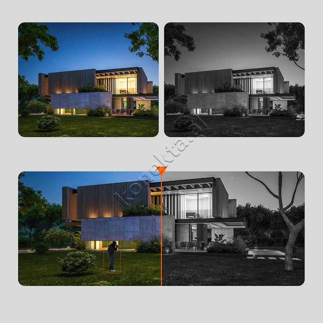 Kamera Sigurie Per Shtepi Outdoor 1080P Tenda