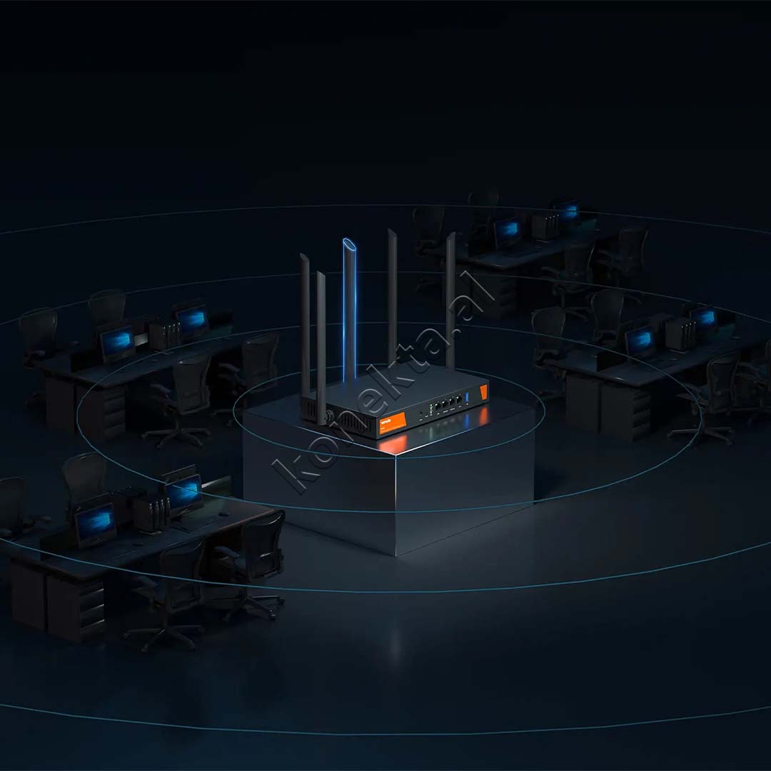 Router Wireless AX3000 Dual Band Wifi6 Tenda