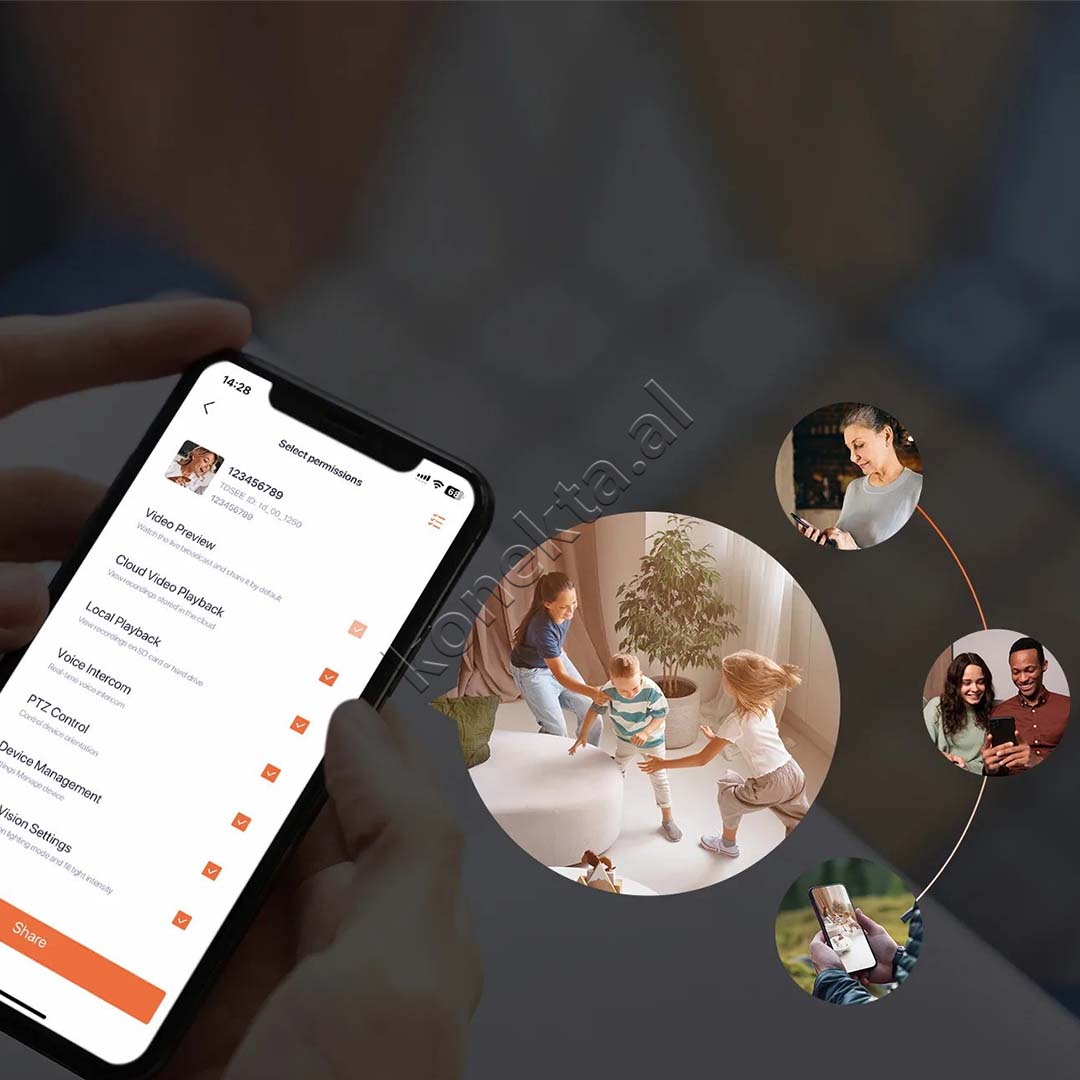 Kamera Sigurie Per Shtepi Outdoor Tenda