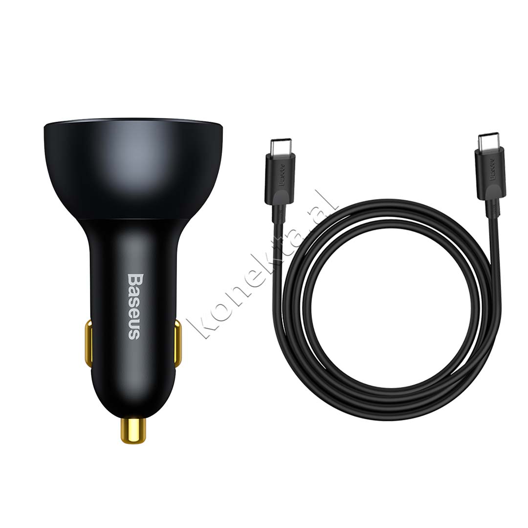 Adaptor Karikimi 160W Me Porte USB-C Dhe USB-A Baseus