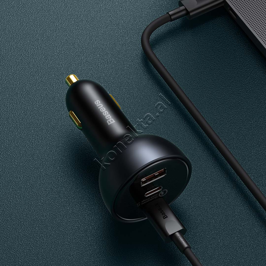 Adaptor Karikimi 160W Me Porte USB-C Dhe USB-A Baseus