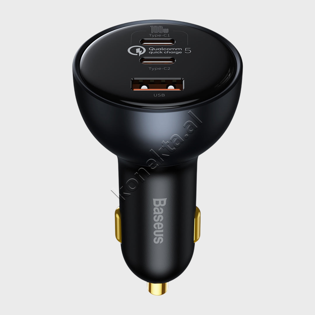 Adaptor Karikimi 160W Me Porte USB-C Dhe USB-A Baseus 