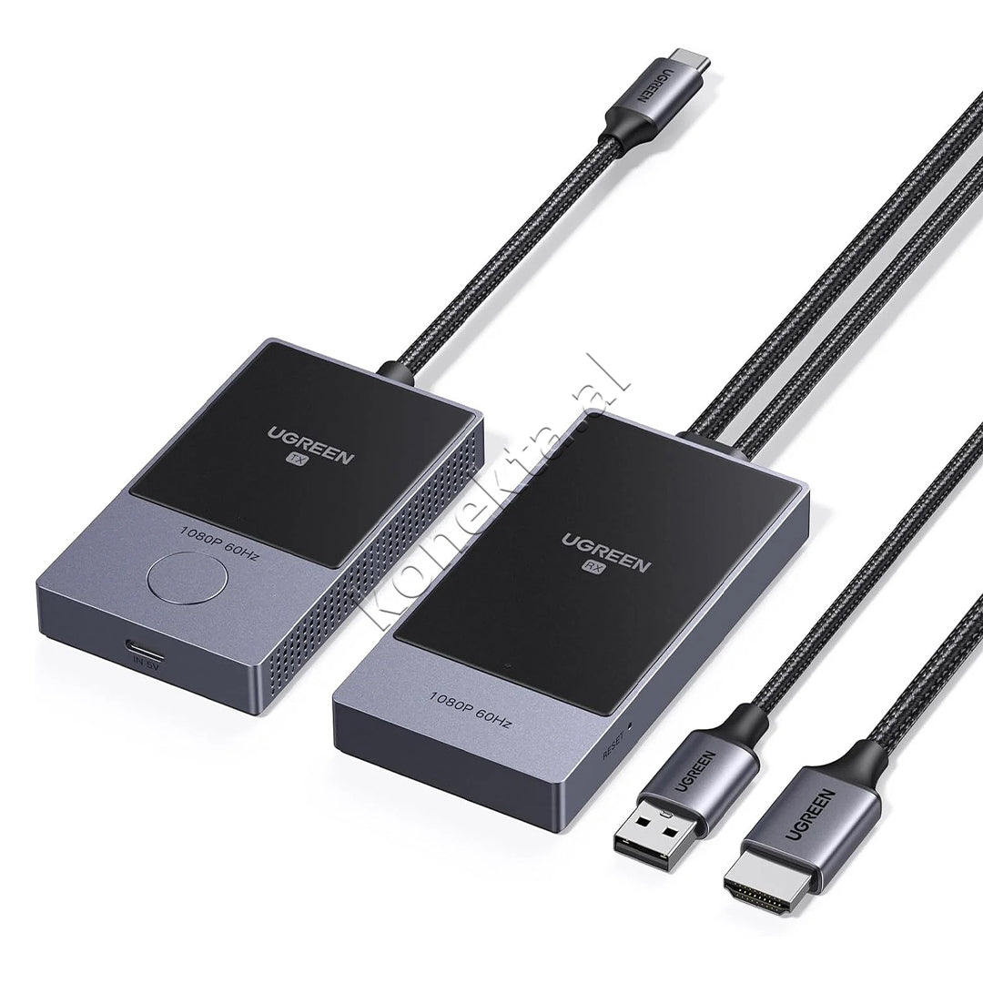Transmetues Dhe Marres HDMI Wireless Ugreen 1080p 60Hz