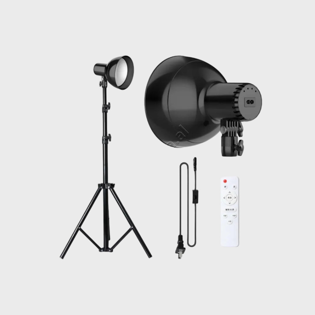 Trekembesh (Tripod) Me Drite LED Me Soft Head