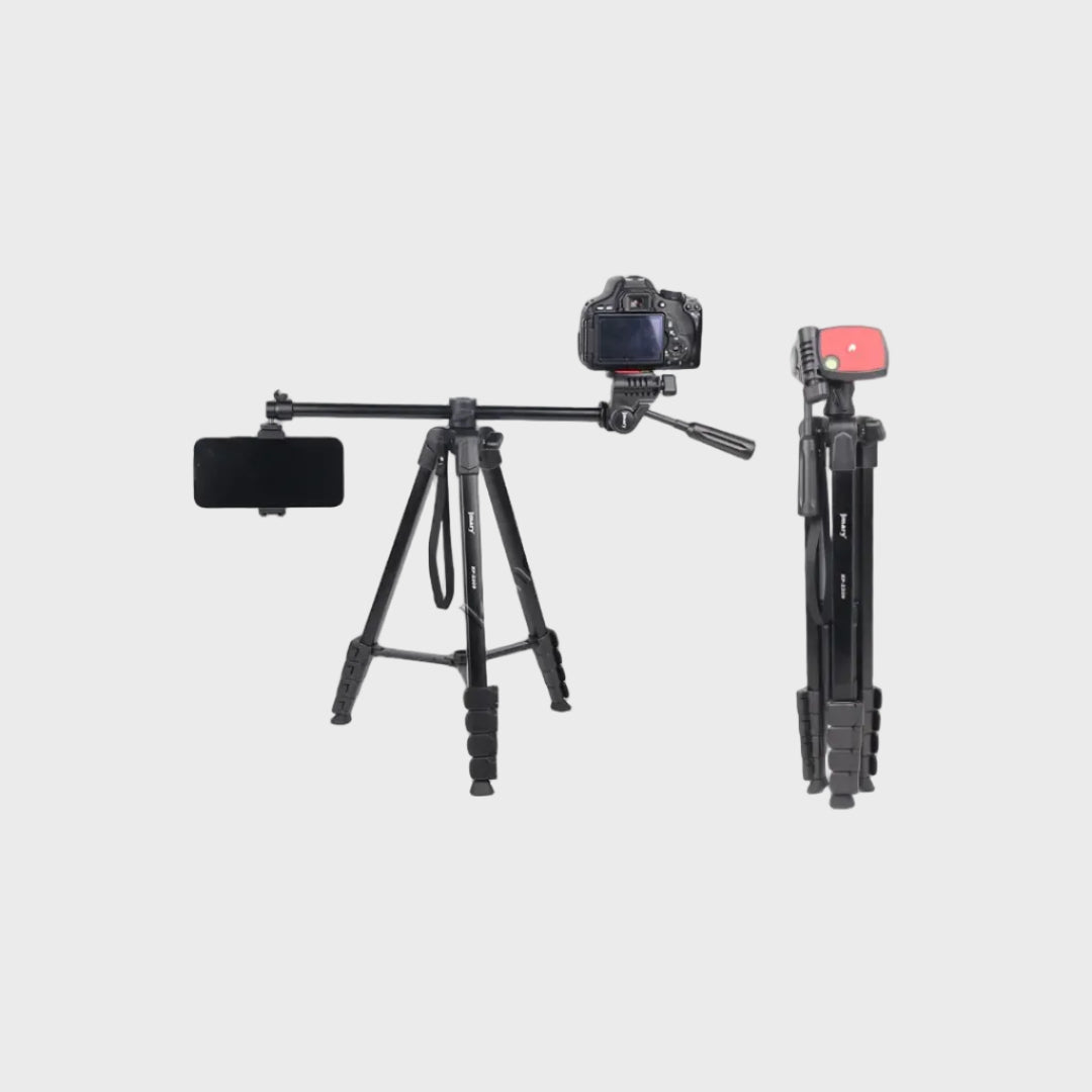
Trekembesh (Tripod) i Çmontueshem si Monopod me Gjatesi dhe Kend Te Gradueshem per Kamera, Telefon, Tablet ,GoPro, SLR,  Etj.