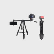 
Trekembesh (Tripod) i Çmontueshem si Monopod me Gjatesi dhe Kend Te Gradueshem per Kamera, Telefon, Tablet ,GoPro, SLR,  Etj.