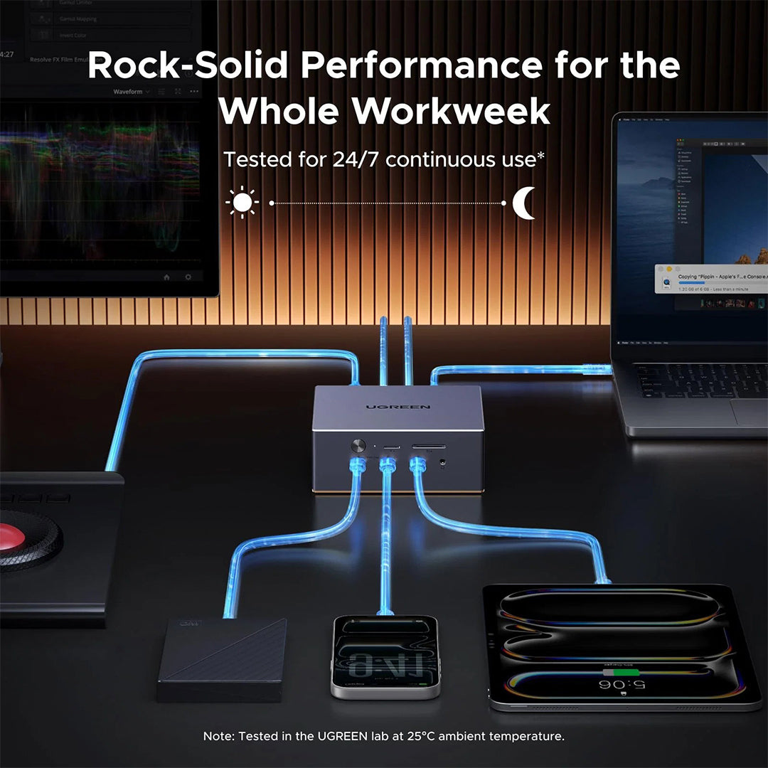 Stacion Docking Ugreen Revodok Maxidok 17-in-1 Thunderbolt™ 5 240W